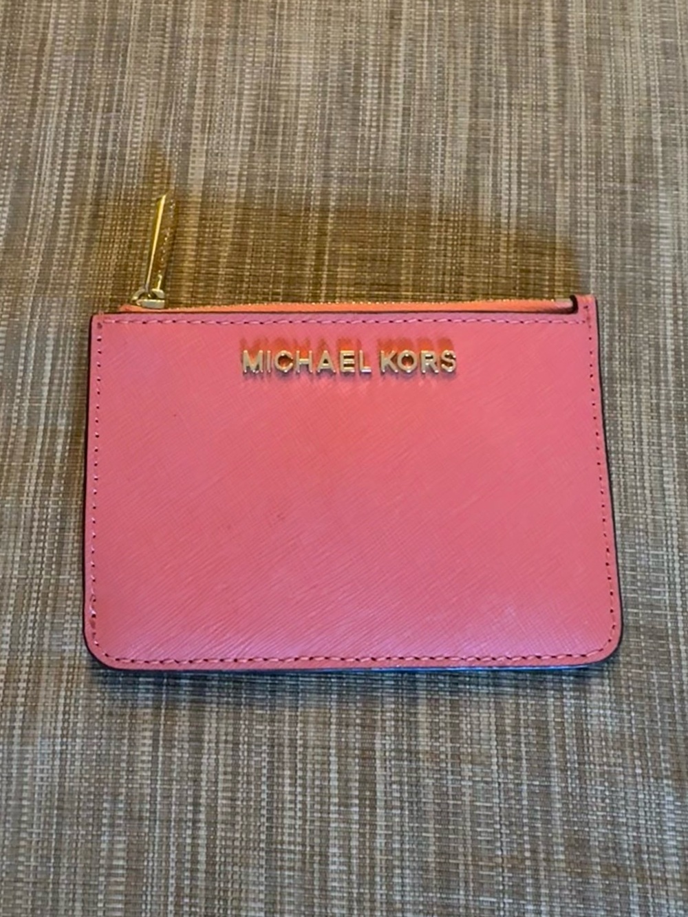 Michael Kors Jet Set Travel Pink Coin Pouch